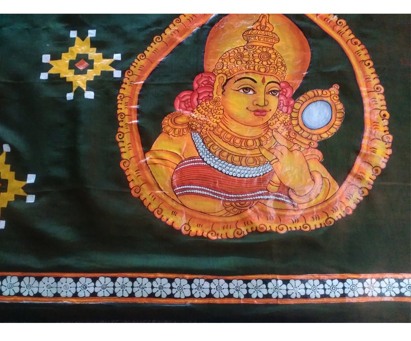 Hand Made Mural Designer Saree for Occassions